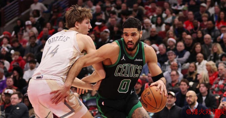 塔图姆狂砍43+16+10凯尔特人复仇公牛 爵士轻松击败篮网