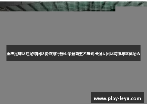 重庆足球队在足球团队协作排行榜中荣登第五名展现出强大团队精神与默契配合